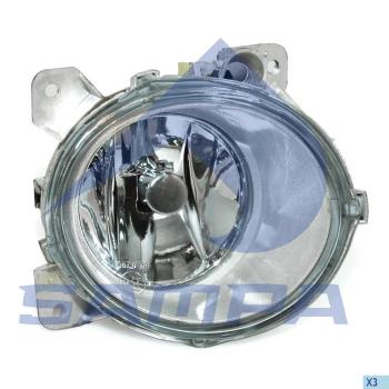 Фара противотуманная SCANIA 4,P,G,R,T series левая наружная SAMPA