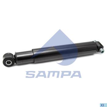 Амортизатор VOLVO FH,FM задний (503845 16х100 20х50 20х50 ОО) SAMPA