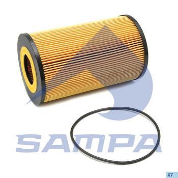 Фильтр масляный RENAULT Midlum,Premium SAMPA