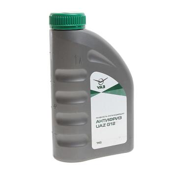 Антифриз зеленый -40C 1кг G12 упаковка (ОАО УАЗ)