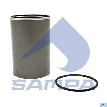 Фильтр топливный PEUGEOT Boxer FIAT Ducato (CleanLine) SAMPA