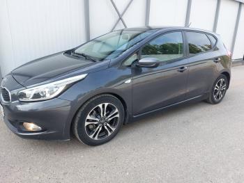 3 289 р. Пластиковые накладки порогов Фанат Тюнинг  KIA Ceed  2 JD (2012-2018) дорестайлинг универсал, дорестайлинг, хэтчбэк, рестайлинг универсал, рестайлинг, хэтчбэк (неокрашенные (глянец под окраску))  с доставкой в г. Пермь. Увеличить фотографию 4