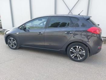 3 289 р. Пластиковые накладки порогов Фанат Тюнинг  KIA Ceed  2 JD (2012-2018) дорестайлинг универсал, дорестайлинг, хэтчбэк, рестайлинг универсал, рестайлинг, хэтчбэк (неокрашенные (глянец под окраску))  с доставкой в г. Пермь. Увеличить фотографию 3
