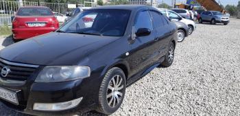3 499 р. Пластиковые накладки порогов Фанат Тюнинг  Nissan Almera Classic  седан (2006-2013) B10 (неокрашенные (глянец под окраску))  с доставкой в г. Пермь. Увеличить фотографию 2