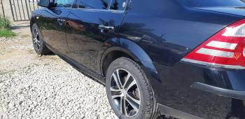 3 499 р. Пластиковые накладки порогов Фанат Тюнинг Ford Mondeo Mk3,B4Y дорестайлинг, седан (2000-2003) (неокрашенные (глянец под окраску))  с доставкой в г. Пермь. Увеличить фотографию 3