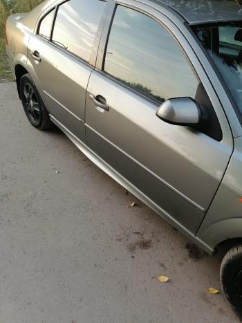 3 499 р. Пластиковые накладки порогов Фанат Тюнинг Ford Mondeo Mk3,B4Y дорестайлинг, седан (2000-2003) (неокрашенные (глянец под окраску))  с доставкой в г. Пермь. Увеличить фотографию 6