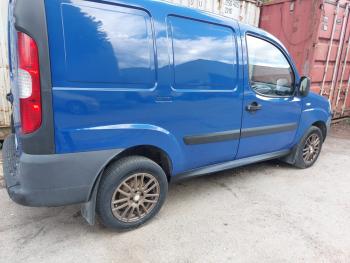 3 499 р. Пластиковые накладки порогов Фанат Тюнинг Fiat Doblo 223 рестайлинг (2005-2016) (неокрашенные (глянец под окраску))  с доставкой в г. Пермь. Увеличить фотографию 4