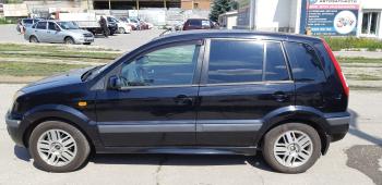 3 499 р. Пластиковые накладки порогов Фанат Тюнинг  Ford Fusion  1 (2002-2012) хэтчбэк дорестайлинг,  рестайлинг, хэтчбэк (неокрашенные (глянец под окраску))  с доставкой в г. Пермь. Увеличить фотографию 3