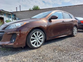 3 499 р. Пластиковые накладки порогов Фанат Тюнинг  Mazda 3/Axela  BL (2011-2013) рестайлинг, хэтчбэк (неокрашенные (глянец под окраску))  с доставкой в г. Пермь. Увеличить фотографию 3