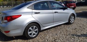3 499 р. Пластиковые накладки порогов Фанат Тюнинг  Hyundai Solaris  RBr (2010-2017) седан дорестайлинг, хэтчбэк дорестайлинг, седан рестайлинг, хэтчбэк рестайлинг (неокрашенные (глянец под окраску))  с доставкой в г. Пермь. Увеличить фотографию 2