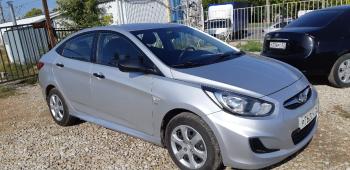 3 499 р. Пластиковые накладки порогов Фанат Тюнинг  Hyundai Solaris  RBr (2010-2017) седан дорестайлинг, хэтчбэк дорестайлинг, седан рестайлинг, хэтчбэк рестайлинг (неокрашенные (глянец под окраску))  с доставкой в г. Пермь. Увеличить фотографию 3
