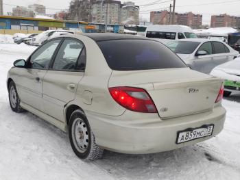 3 499 р. Пластиковые накладки порогов Фанат Тюнинг  KIA Rio  1 DC (2000-2005) дорестайлинг седан, рестайлинг седан (неокрашенные (глянец под окраску))  с доставкой в г. Пермь. Увеличить фотографию 9