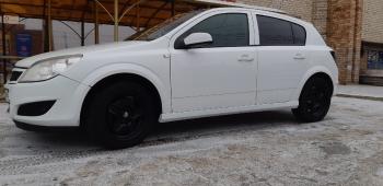 3 499 р. Пластиковые накладки порогов Фанат Тюнинг Opel Astra H хэтчбек 5дв рестайлинг (2007-2015) (неокрашенные (глянец под окраску))  с доставкой в г. Пермь. Увеличить фотографию 2