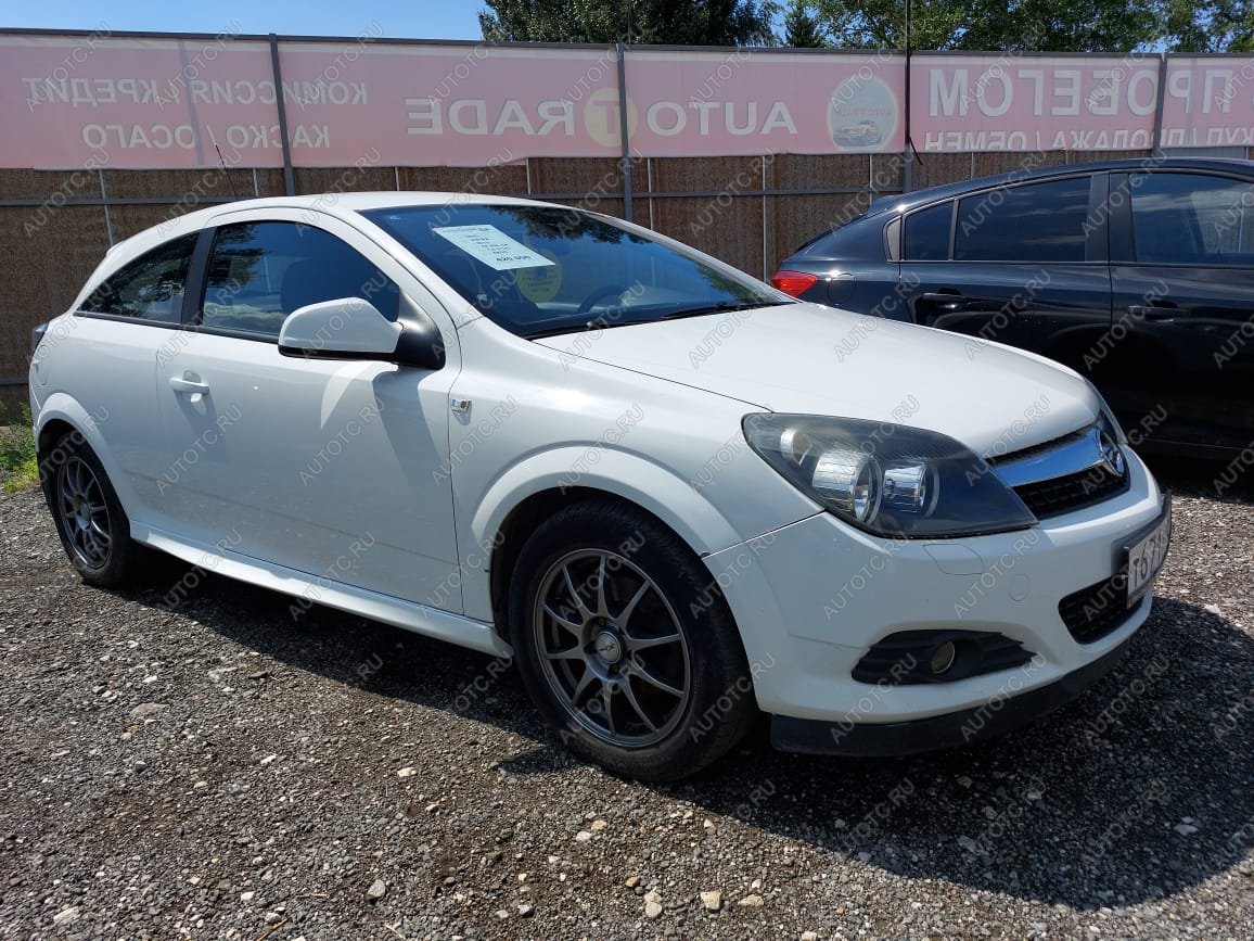 3 499 р. Пластиковые накладки порогов Фанат Тюнинг Opel Astra H GTC хэтчбек 3 дв. дорестайлинг (2004-2006) (неокрашенные (глянец под окраску))  с доставкой в г. Пермь