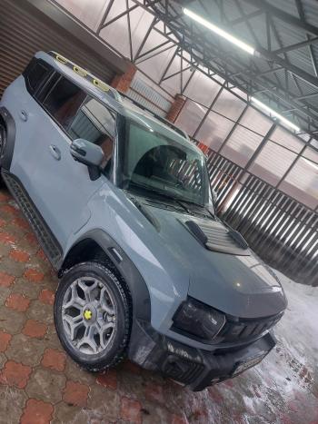 3 289 р. Воздухозаборник на капот в стиле Hammer универсальный Фанат Тюнинг Honda Jazz (2001-2008) (неокрашенный (глянец под окраску))  с доставкой в г. Пермь. Увеличить фотографию 2
