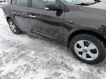 3 499 р. Пластиковые накладки порогов Фанат Тюнинг Renault Fluence дорестайлинг (2010-2012) (неокрашенные (глянец под окраску))  с доставкой в г. Пермь. Увеличить фотографию 8