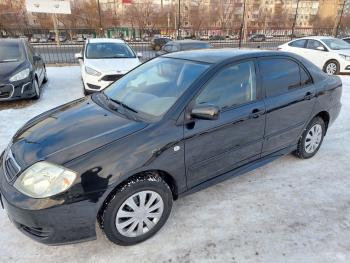 Пластиковые накладки порогов Фанат Тюнинг Toyota Corolla E120 универсал дорестайлинг (2000-2004)