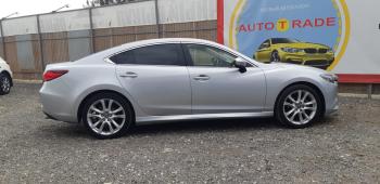 3 499 р. Пластиковые накладки порогов Фанат Тюнинг Mazda 6 GJ 1-ый рестайлинг седан (2015-2018) (неокрашенные (глянец под окраску))  с доставкой в г. Пермь. Увеличить фотографию 2
