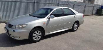 3 499 р. Пластиковые накладки порогов Фанат Тюнинг Toyota Camry XV30 рестайлинг (2004-2006) (неокрашенные (глянец под окраску))  с доставкой в г. Пермь. Увеличить фотографию 2