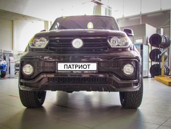 21 999 р. Бампер передний GRAND  Уаз Патриот ( Спорт,  3163 5-дв.,  3163 5 дв.) (2012-2025) 1-ый рестайлинг, 2-ой рестайлинг (неокрашенный)  с доставкой в г. Пермь. Увеличить фотографию 5