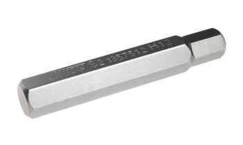 Бита HEX H12х75мм 10мм 6-ти гранная удлиненная S2 JTC