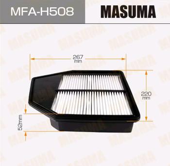 Фильтр воздушный HONDA Accord (08-) MASUMA