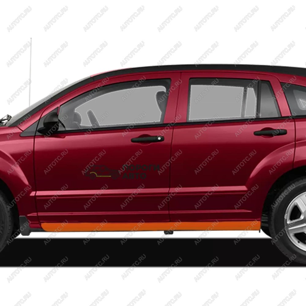 5 649 р. Dodge Caliber ремонтные пороги  с доставкой в г. Пермь