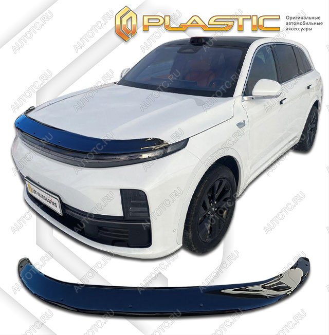 3 099 р. Дефлектор капота (exclusive)(рынок Китая) CA-Plastic Li L7 (2022-2025) (Classic черный)  с доставкой в г. Пермь