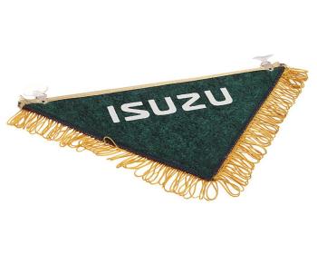 207 р. Вымпел ISUZU с бахромой на 2-х присосках АВТОРЕАЛ  с доставкой в г. Пермь. Увеличить фотографию 1