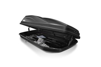 22 749 р. Автобокс PT GROUP (320л., 150х76х40, двустороннее открывание) Active S черный акрил Ford Fusion 2  дорестайлинг, седан (2013-2016)  с доставкой в г. Пермь. Увеличить фотографию 3