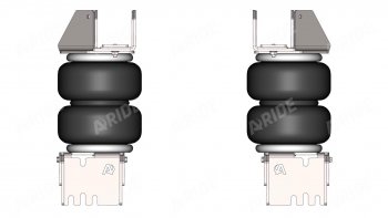 32 899 р. Пневмоподвеска Mercedes-Benz Sprinter W906 309 - 324; 209, Volkswagen Crafter 35 (2007-2016), 4x4, полный привод, задняя ось Арайд 41014  с доставкой в г. Пермь. Увеличить фотографию 1