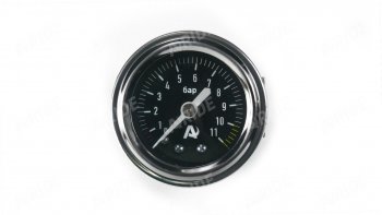 1 139 р. Манометр ARIDE 41 мм, 1х11 бар (160 PSI), 1.5, черный Арайд м 41 1 11  с доставкой в г. Пермь. Увеличить фотографию 1