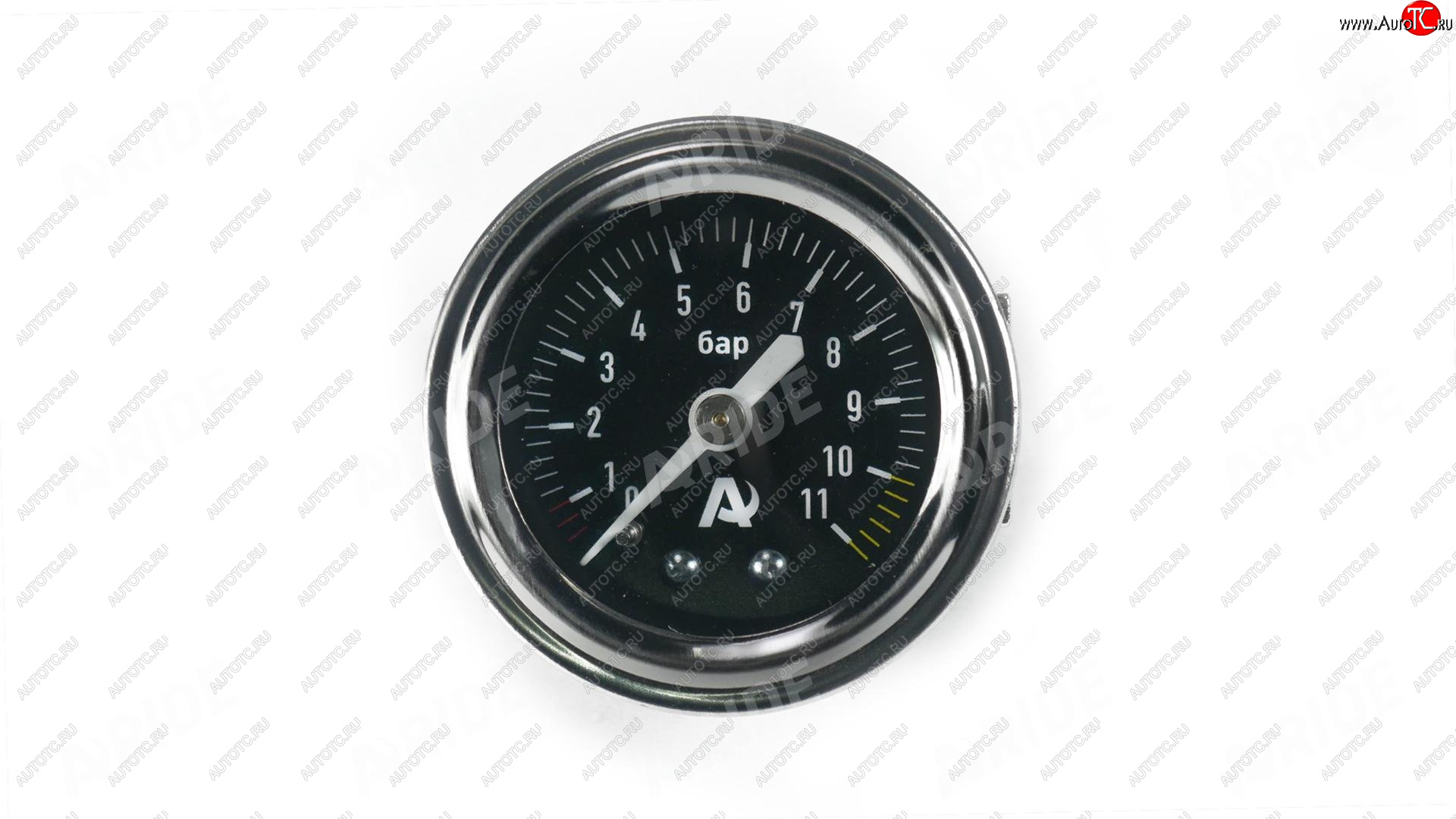 1 139 р. Манометр ARIDE 41 мм, 1х11 бар (160 PSI), 1.5, черный Арайд м 41 1 11  с доставкой в г. Пермь