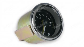 3 299 р. Манометр ARIDE 53 мм, 2х11 бар (160 PSI), 2, черный Арайд м 53 2 11  с доставкой в г. Пермь. Увеличить фотографию 2