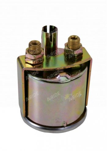 3 299 р. Манометр ARIDE 53 мм, 2х15 бар (220 PSI), 2, черный Арайд м 53 2 15  с доставкой в г. Пермь. Увеличить фотографию 2
