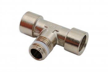 629 р. Фитинг тройник с фторопластовым кольцом Camozzi S2060 38-38 Camozzi s2060 38-38  с доставкой в г. Пермь. Увеличить фотографию 1