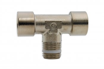 629 р. Фитинг тройник с фторопластовым кольцом Camozzi S2060 38-38 Camozzi s2060 38-38  с доставкой в г. Пермь. Увеличить фотографию 3