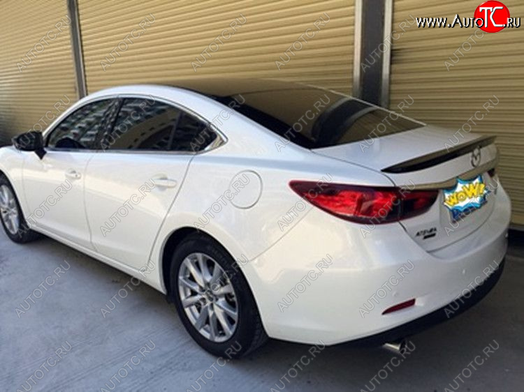 3 399 р.     Спойлер Mazda 6 GJ седан (12-н.в.) черный  mz6gj-spn02  с доставкой в г. Пермь
