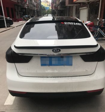 2 559 р.     Козырек на стекло Kia Cerato 3 (13-н.в.)  kicr3-ksn00  с доставкой в г. Пермь. Увеличить фотографию 1