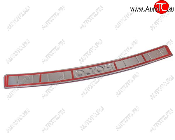 1 499 р.     Накладка бампера VW POLO (загиб)  vwpl5-nbl00  с доставкой в г. Пермь