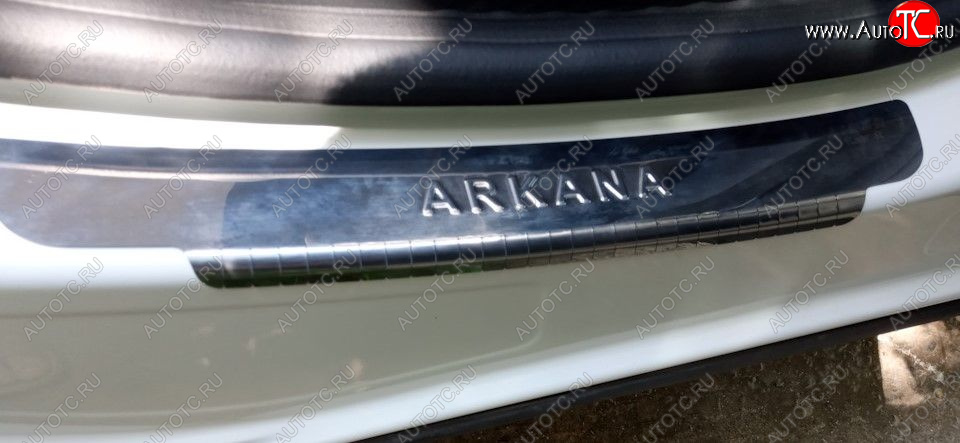 1 439 р.     Накладки на пороги RENAULT Arkana 2019~ (Prime)  rnark-nppl0  с доставкой в г. Пермь