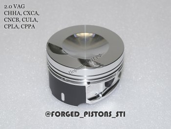 18 199 р. Поршни СТИ VolksWagen 2,0 CJKA палец 2351мм кольца 1,21,52,0  153891743  с доставкой в г. Пермь. Увеличить фотографию 1