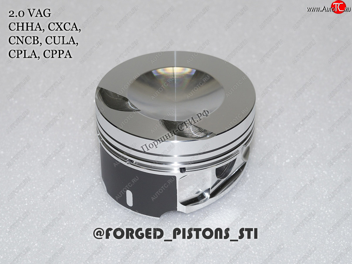 18 199 р. Поршни СТИ VolksWagen 2,0 CJKA палец 2351мм кольца 1,21,52,0  153891743  с доставкой в г. Пермь