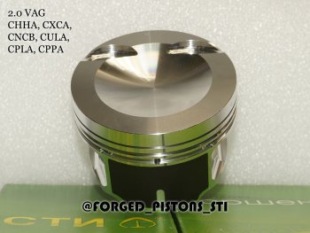 18 199 р. Поршни СТИ VolksWagen 2,0 CHHC под палец 2351мм кольца 1,21,52,0  153891744  с доставкой в г. Пермь. Увеличить фотографию 1