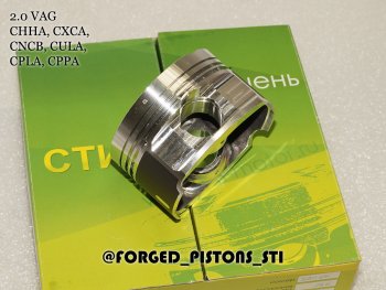 18 199 р. Поршни СТИ VolksWagen 2,0 CHHC под палец 2351мм кольца 1,21,52,0  153891744  с доставкой в г. Пермь. Увеличить фотографию 4