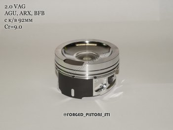 17 999 р. Поршни СТИ VolksWagen 2,0 AGU (CR=9,0) кольца 1,21,52,0  156178987  с доставкой в г. Пермь. Увеличить фотографию 2