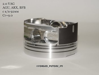 17 999 р. Поршни СТИ VolksWagen 2,0 AGU (CR=9,0) кольца 1,21,52,0  156178987  с доставкой в г. Пермь. Увеличить фотографию 4