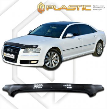Дефлектор капота CA-Plastic Audi A8  D3 (2005-2009) 1-ый рестайлинг, 2-ой рестайлинг