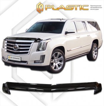 Дефлектор капота CA-Plastic Cadillac Escalade  GMTK2 джип 5 дв. (2015-2020) короткая база