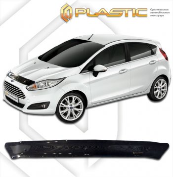 Дефлектор капота CA-Plastic Ford Fiesta  6 (2012-2019) седан рестайлинг
